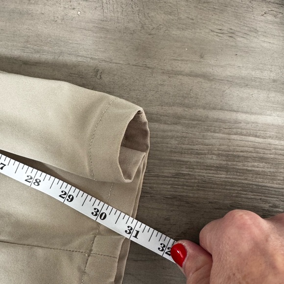 Lululemon ABC Slim-Fit 5-Pocket Pant in a light beige colorway - Picture 5 of 11